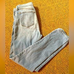 J Brand light wash skinny jeans. Size 30.